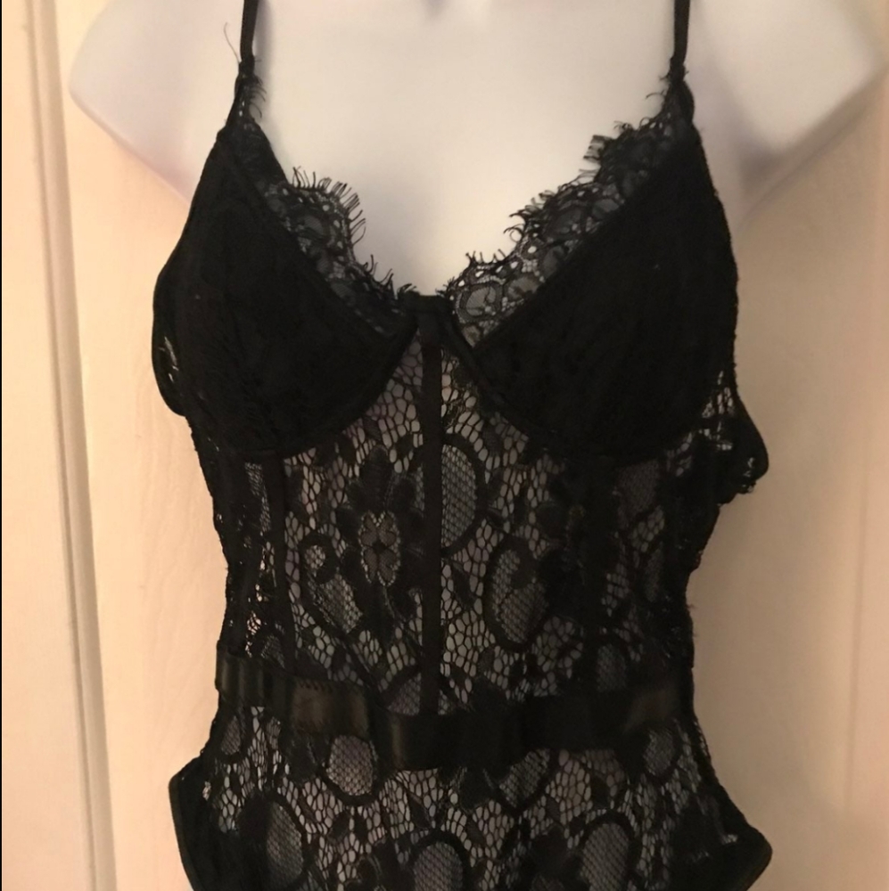 Black Lace Lingerie